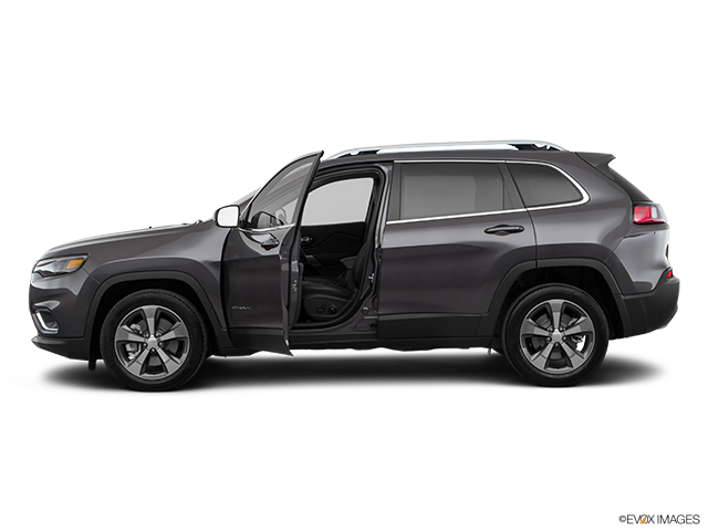 2019 Jeep Cherokee | Driver's side profile with drivers side door open