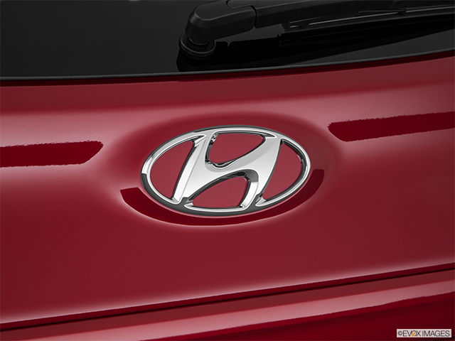 2018 Hyundai Kona | Rear manufacturer badge/emblem
