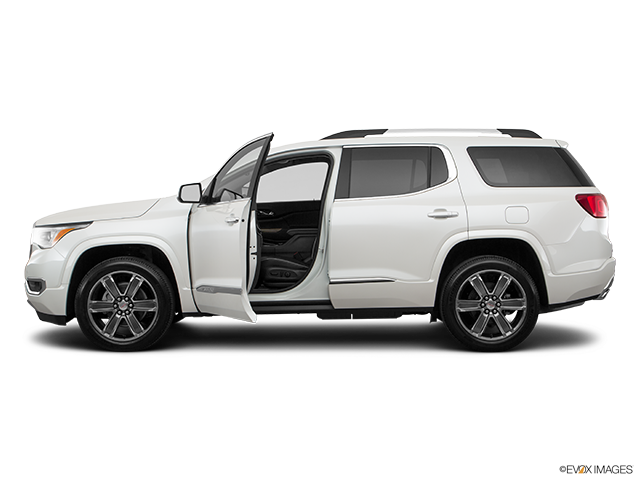 2019 GMC Acadia | Driver's side profile with drivers side door open