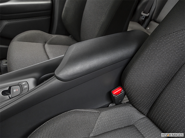 2019 Toyota C-HR | Front center console with closed lid, from driver’s side looking down
