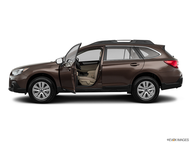 2019 Subaru Outback | Driver's side profile with drivers side door open
