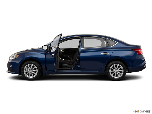 2019 Nissan Sentra | Driver's side profile with drivers side door open