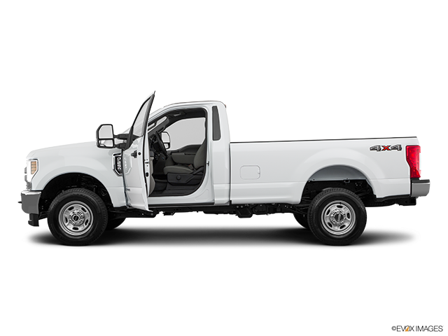 2019 Ford F-250 Super Duty | Driver's side profile with drivers side door open