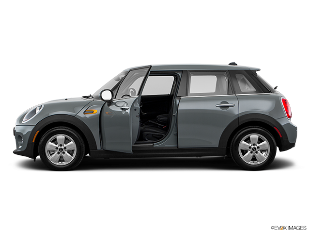 2019 MINI Cooper | Driver's side profile with drivers side door open