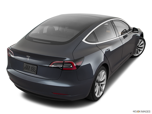 2018 Tesla Model 3 | Rear 3/4 angle view