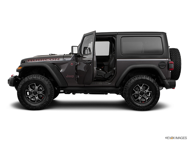 2018 Jeep All-New Wrangler | Driver's side profile with drivers side door open