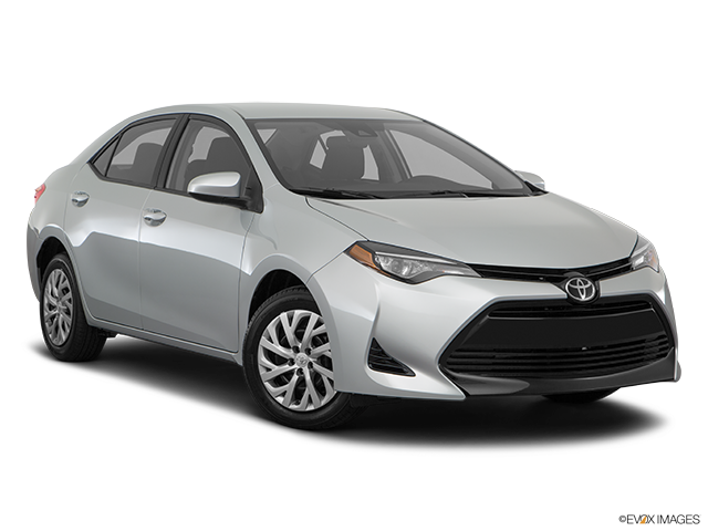 2019 Toyota Corolla Sedan | Front passenger 3/4 w/ wheels turned