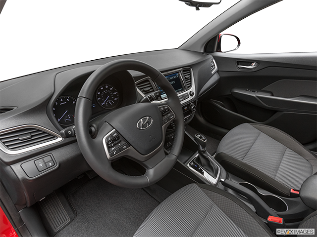 2019 Hyundai Accent Sedan | Interior Hero (driver’s side)