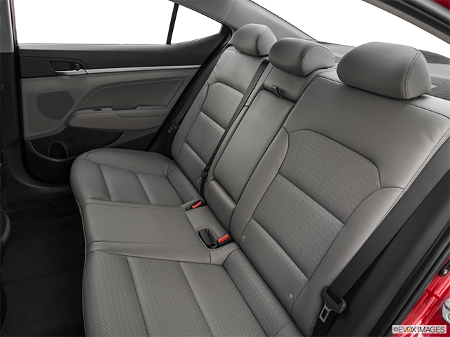 2019 Hyundai Elantra Sport | Rear seats from Drivers Side