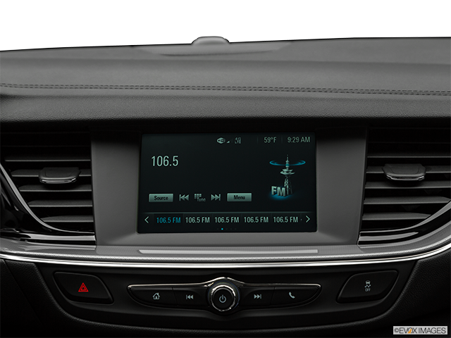 2020 Buick Regal Sportback | Closeup of radio head unit