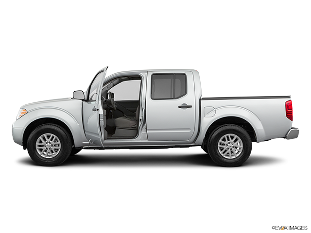 2022 Nissan Frontier | Driver's side profile with drivers side door open