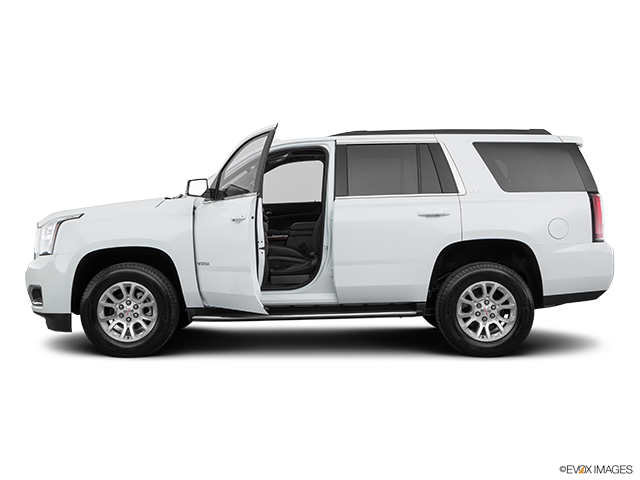 2019 GMC Yukon | Driver's side profile with drivers side door open