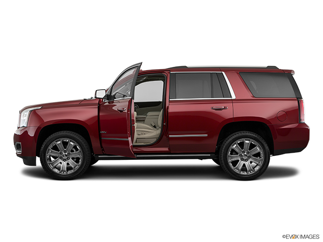 2019 GMC Yukon | Driver's side profile with drivers side door open