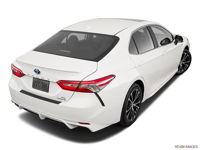 2019 Toyota Camry Hybrid | Rear 3/4 angle view