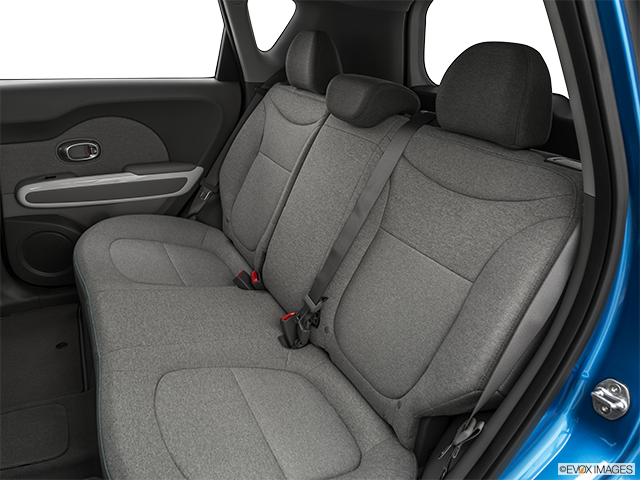 2022 Kia Soul EV | Rear seats from Drivers Side