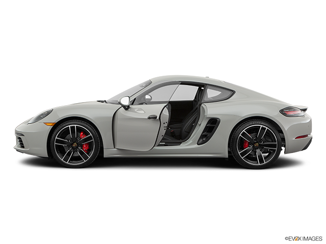 2019 Porsche 718 | Driver's side profile with drivers side door open