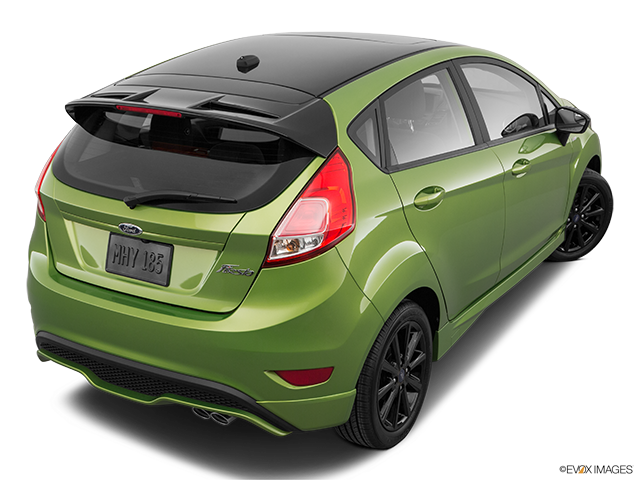 2019 Ford Fiesta | Rear 3/4 angle view