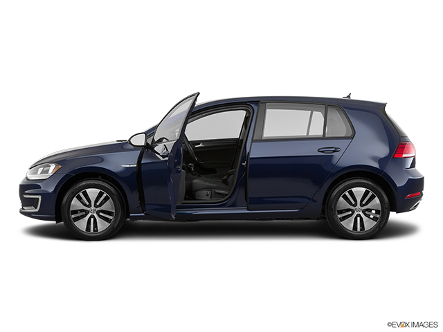 2019 Volkswagen e-Golf | Driver's side profile with drivers side door open
