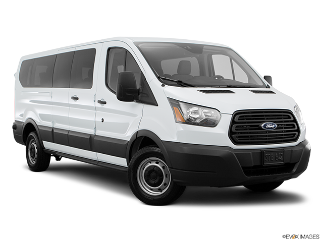 2019 Ford Transit Wagon | Front passenger 3/4 w/ wheels turned