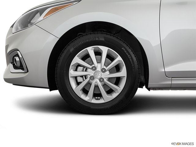 2019 Hyundai Accent Sedan | Front Drivers side wheel at profile