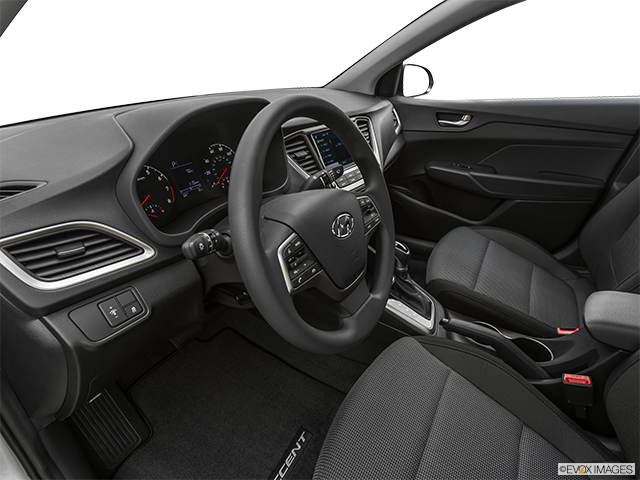 2019 Hyundai Accent Sedan | Interior Hero (driver’s side)
