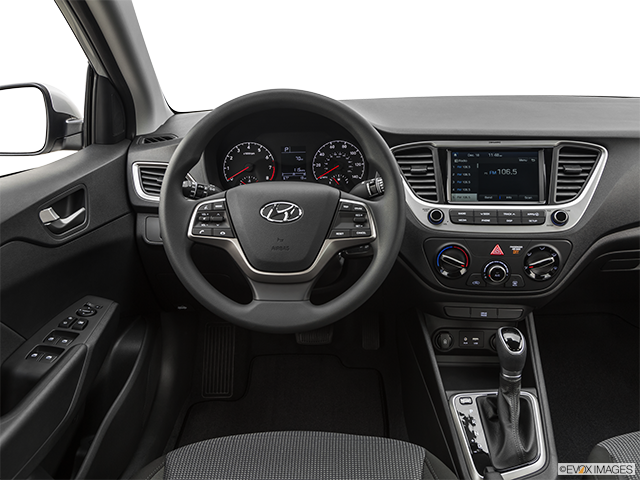 2019 Hyundai Accent Sedan | Steering wheel/Center Console