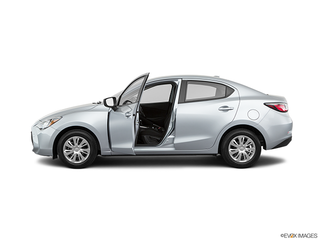 2019 Toyota Yaris Sedan | Driver's side profile with drivers side door open