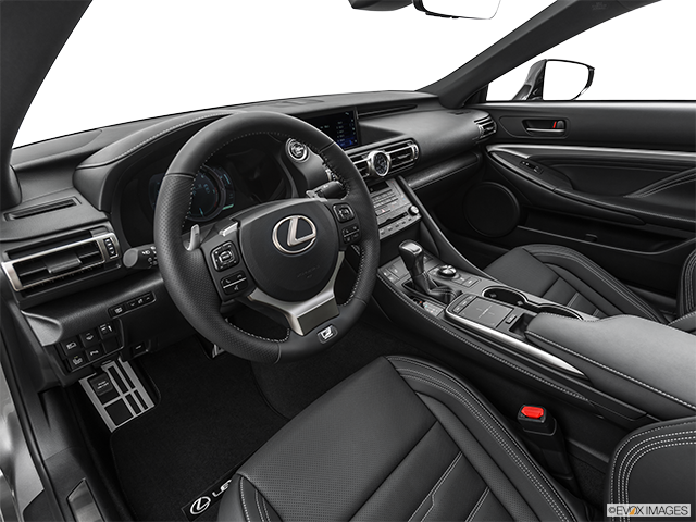 2019 Lexus RC 350 | Interior Hero (driver’s side)