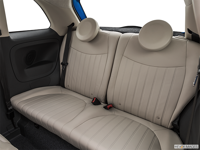 2019 Fiat 500 Hatchback | Rear seats from Drivers Side