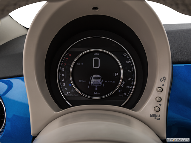2019 Fiat 500 Hatchback | Speedometer/tachometer
