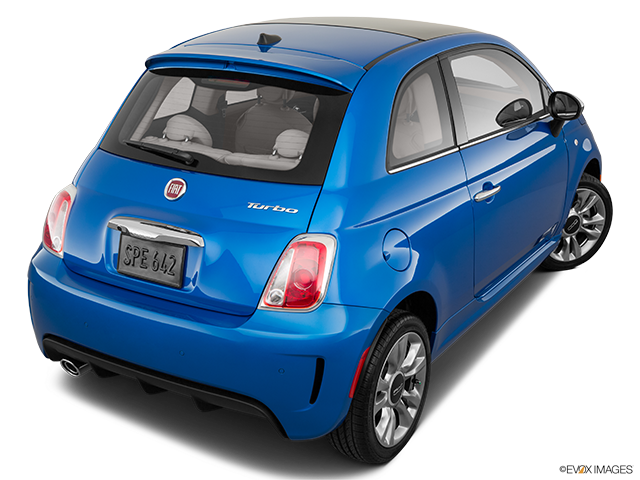 2019 Fiat 500 Hatchback | Rear 3/4 angle view