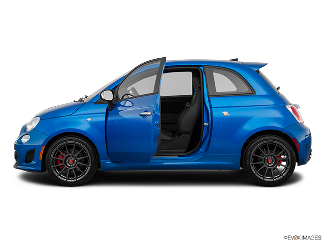 2019 Fiat 500 Hatchback | Driver's side profile with drivers side door open