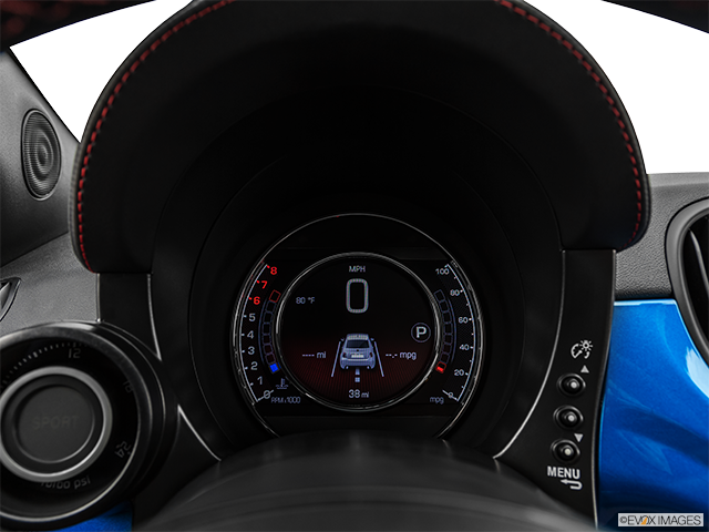 2019 Fiat 500 Hatchback | Speedometer/tachometer