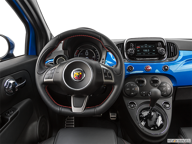 2019 Fiat 500 Hatchback | Steering wheel/Center Console