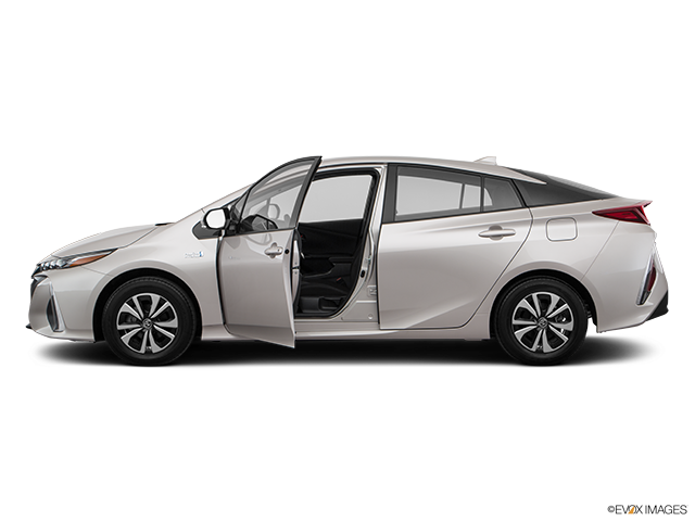 2019 Toyota Prius Prime | Driver's side profile with drivers side door open