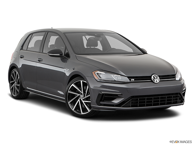 2019 Volkswagen Golf R | Front passenger 3/4 w/ wheels turned