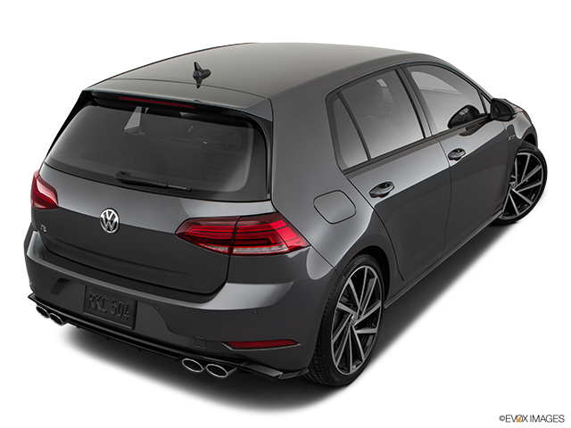 2019 Volkswagen Golf R | Rear 3/4 angle view