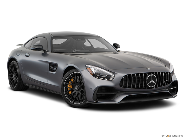 2021 Mercedes-Benz AMG GT | Front passenger 3/4 w/ wheels turned