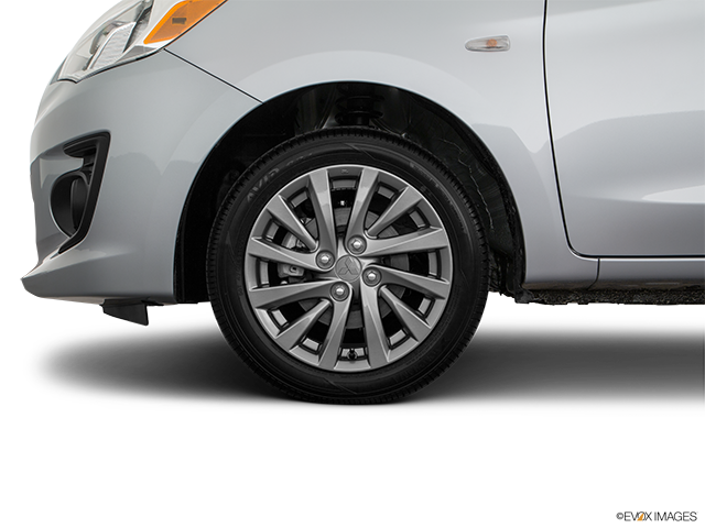 2019 Mitsubishi Mirage G4 | Front Drivers side wheel at profile