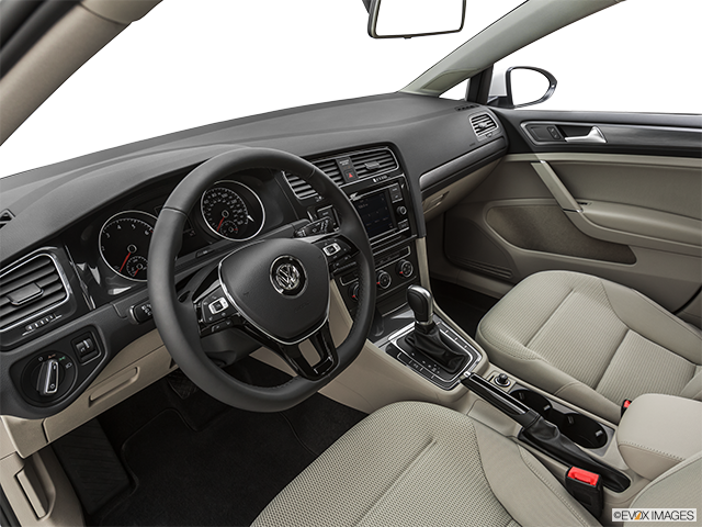 2019 Volkswagen Golf SportWagen | Interior Hero (driver’s side)
