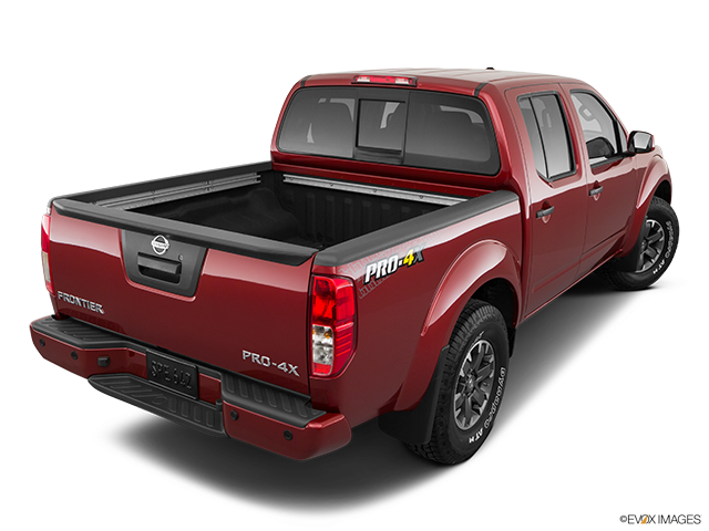 2022 Nissan Frontier | Rear 3/4 angle view