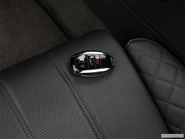 2022 Bentley Bentayga | Key fob on driver’s seat