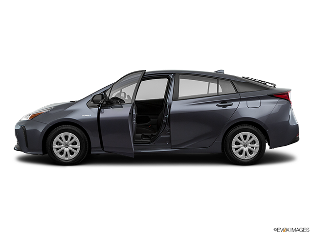 2019 Toyota Prius | Driver's side profile with drivers side door open