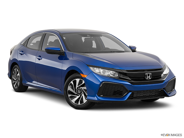 2019 Honda Civic Hatchback | Front passenger 3/4 w/ wheels turned