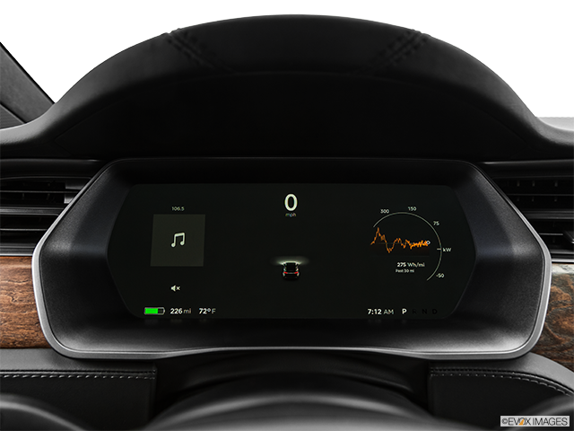 2019 Tesla Model X | Speedometer/tachometer