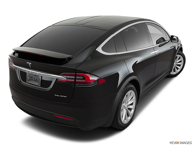 2019 Tesla Model X | Rear 3/4 angle view