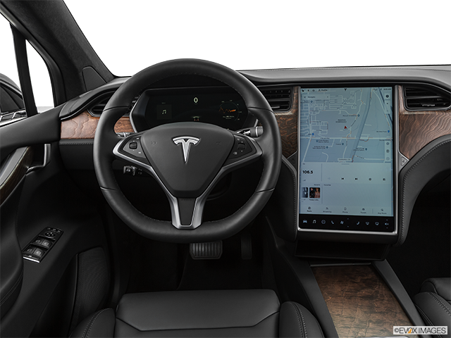 2019 Tesla Model X | Steering wheel/Center Console