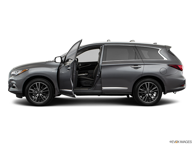 2023 Infiniti QX60 | Driver's side profile with drivers side door open