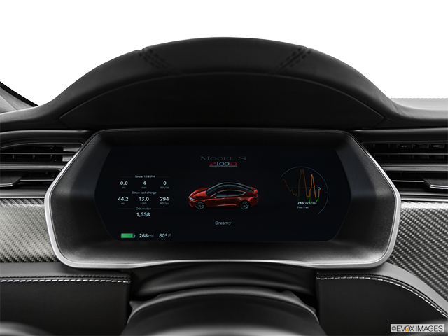 2019 Tesla Model S | Speedometer/tachometer