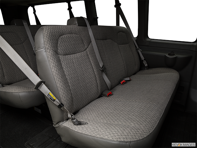 2022 GMC Savana | Rear seats from Drivers Side